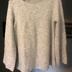 loft bell sleeve sweater